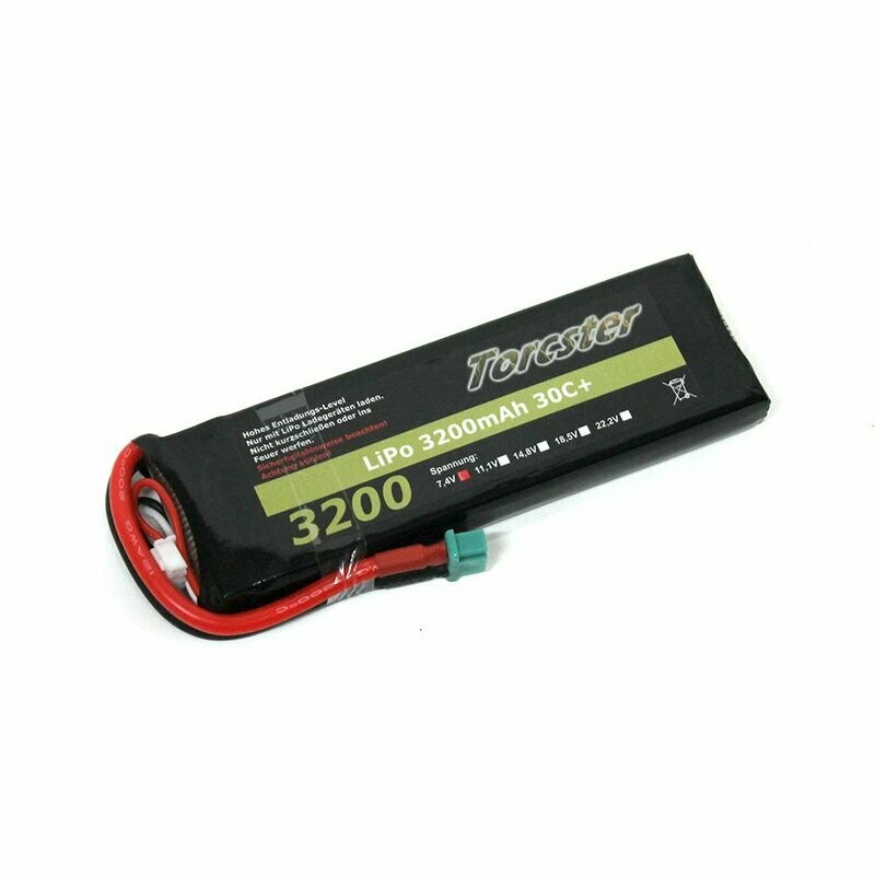 Torcster LiPo 3200mAh 2s1p 7,4V 30C+