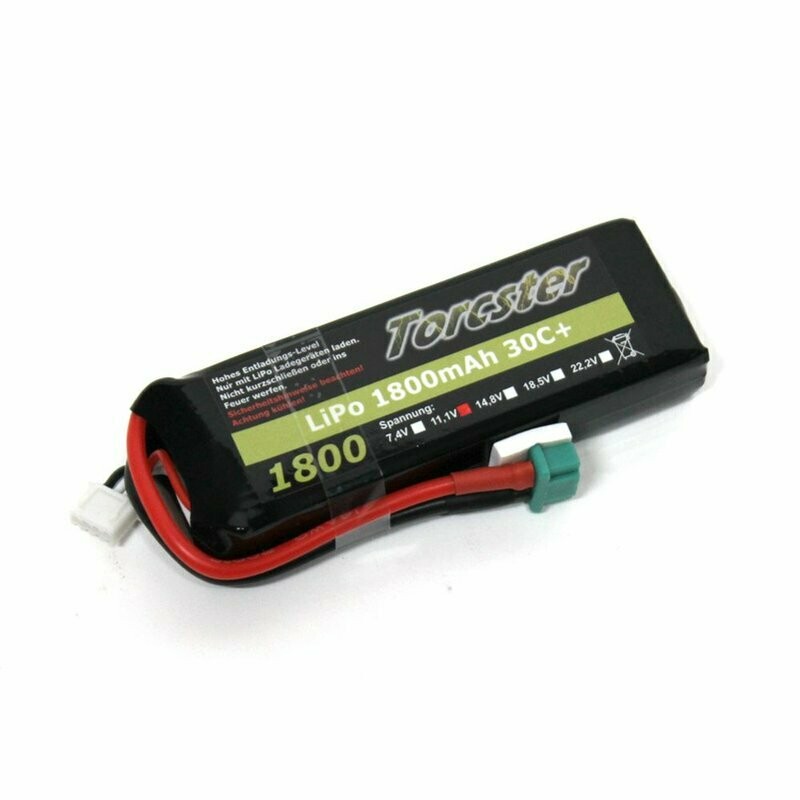 Torcster LiPo 1800mAh 3s1p 11,1V 30C+