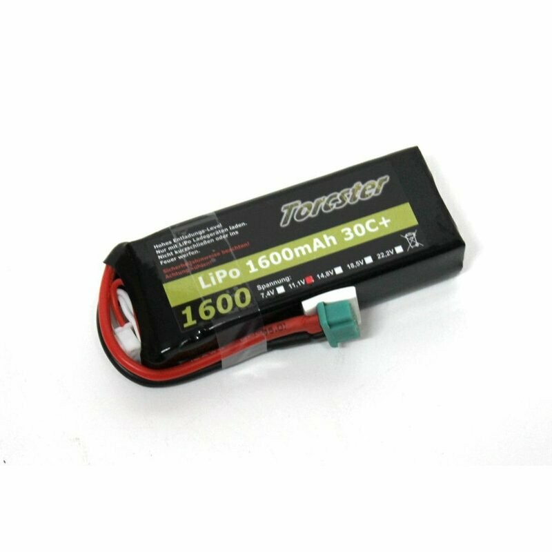 Torcster LiPo 1600mAh 3s1p 11,1V 30C+
