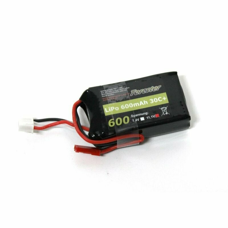 Torcster LiPo 600mAh 3s1p 11,1V 30C+