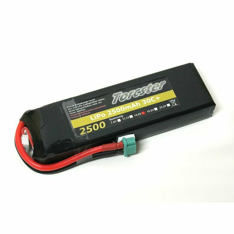 Torcster LiPo 2500mAh 4s1p 14,8V 30C+