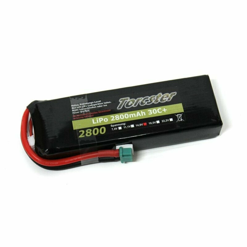 Torcster LiPo 2800mAh 4s1p 14,8V 30C+