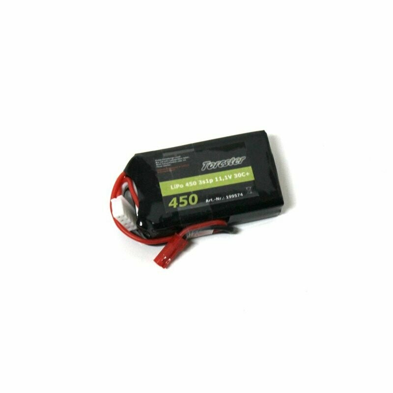 Torcster LiPo 450mAh 3s1p 11,1V 30C+