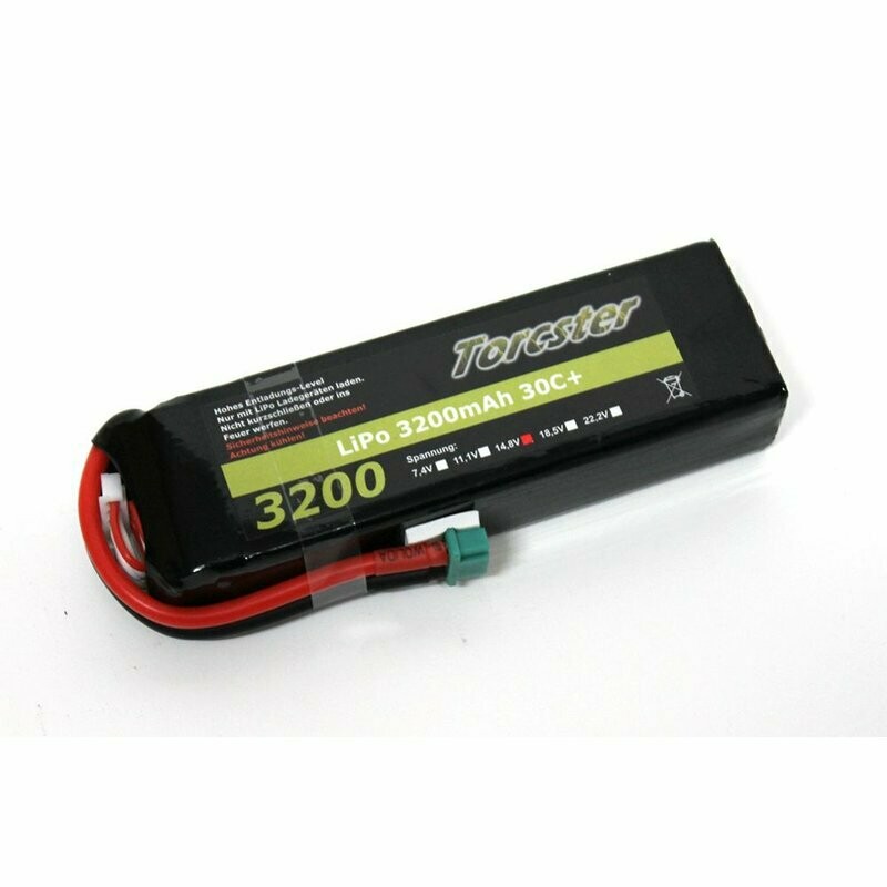 Torcster LiPo 3200mAh 4s1p 14,8V 30C+