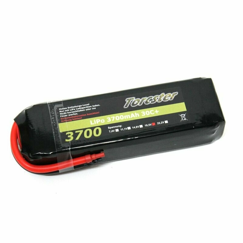 Torcster LiPo 3700mAh 5s1p 18,5V 30C+