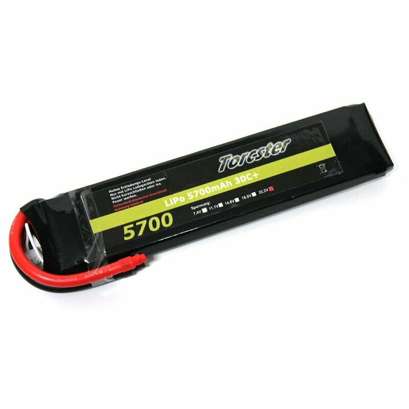Torcster LiPo 5700mAh 6s1p 22,2V 30C+