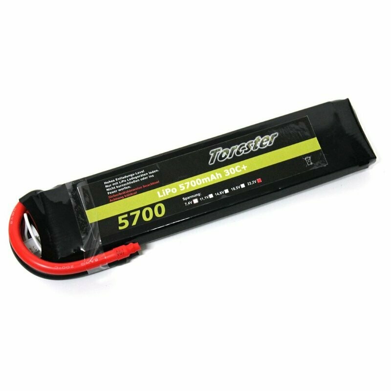 Torcster LiPo 5700mAh 6s1p 22,2V 30C+