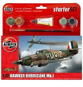 Small Starter Set, Hawker Hurricane Mk.I  1/72