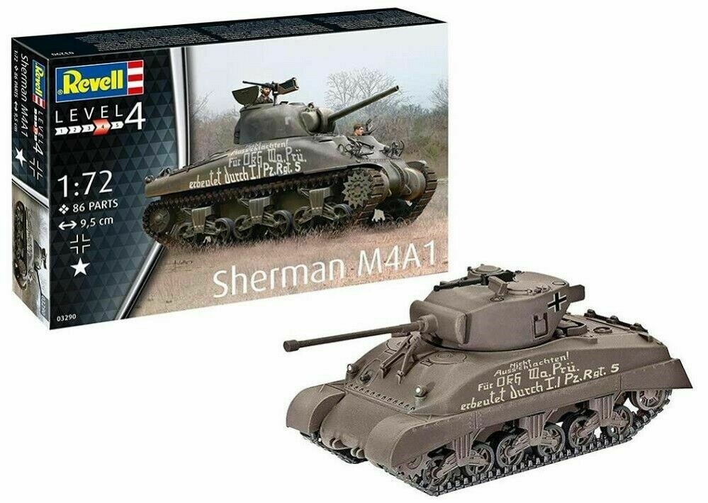 Sherman M4A1 / 1:72   03290