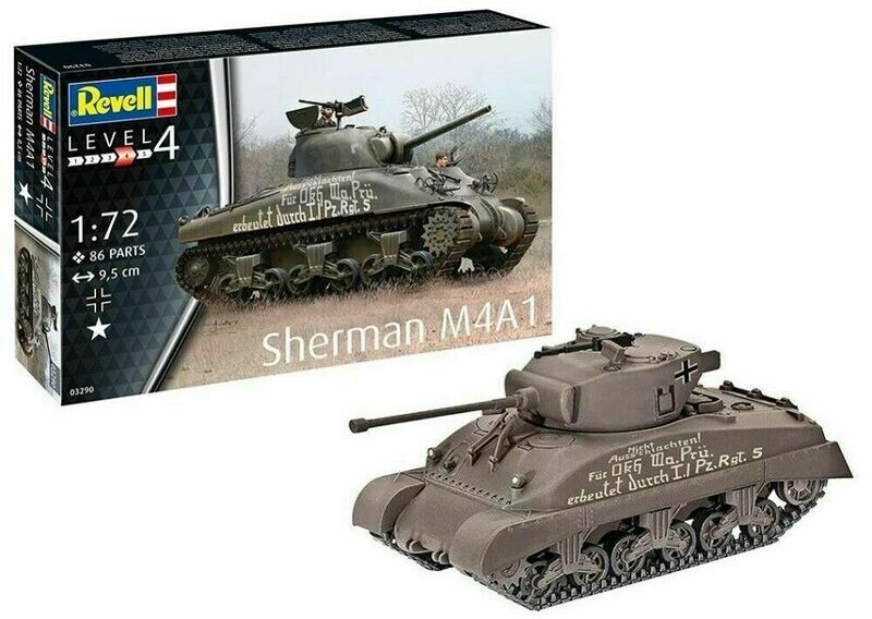 Sherman M4A1 / 1:72   03290