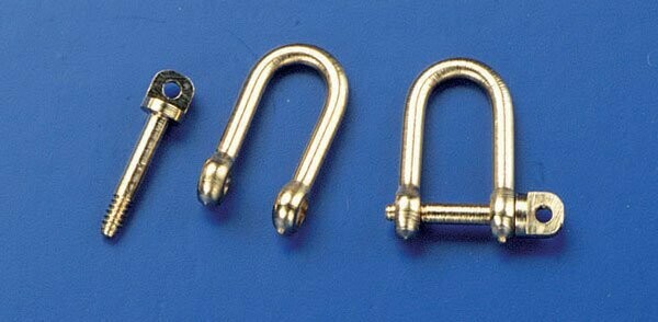 Schäkel schraubbar 4x7mm M1 / Krick