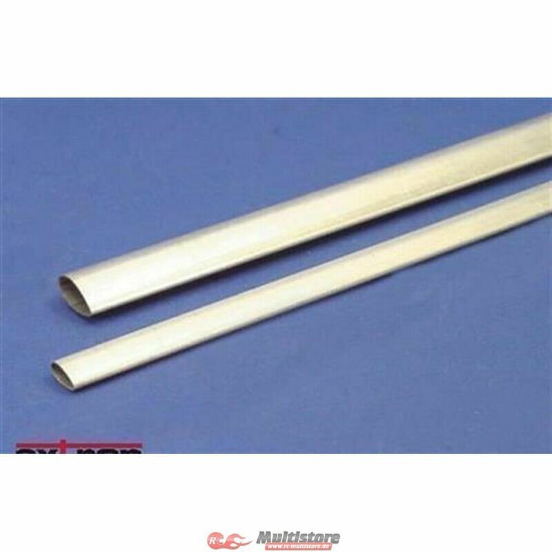 Alu Tropfenprofil Rohr 8x15mm