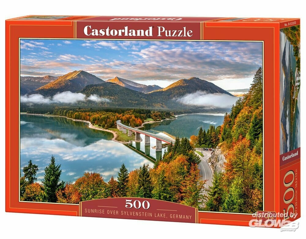 Sunrise over Sylvenstein Lake  4438053353
