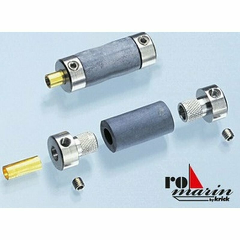 Elastik Schiffs-Kupplung 3,2/4 auf 4 mm Krick/Robbe     ro1445