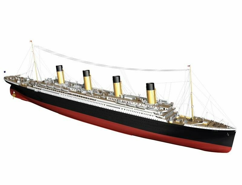 RMS Titanic 1:144 Bausatz