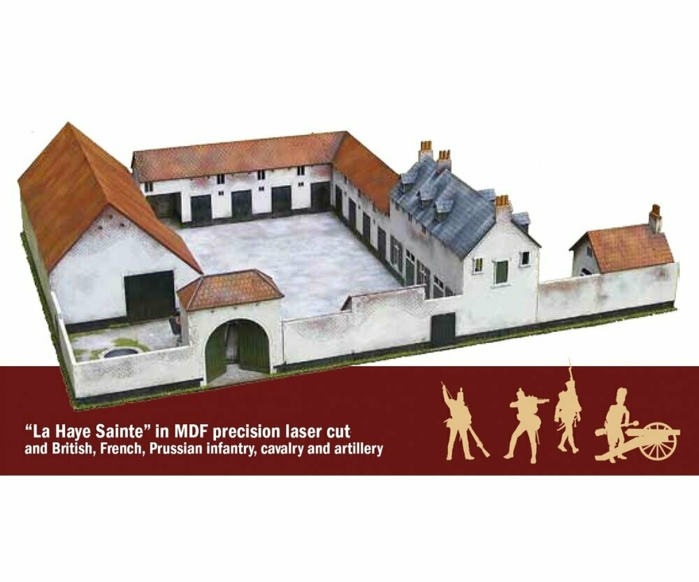 Battle-Set Waterloo La Haye Sainte  1:72