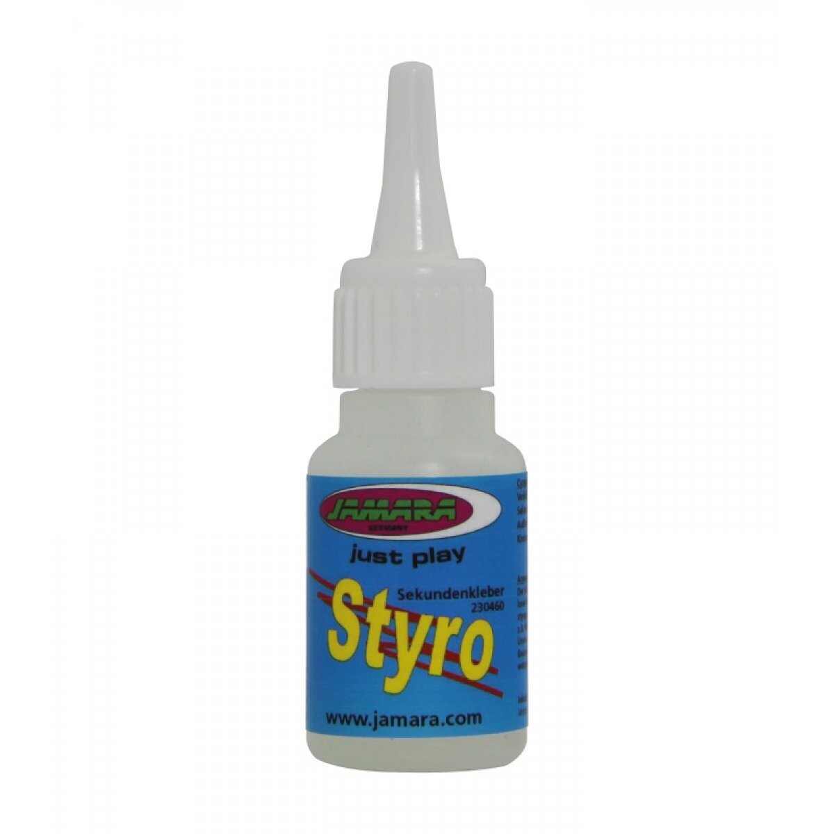 Sekundenkleber Styro 20g geruchsneutral