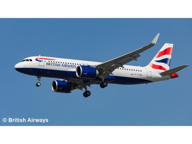 Model Set Airbus A320 neo British Airways