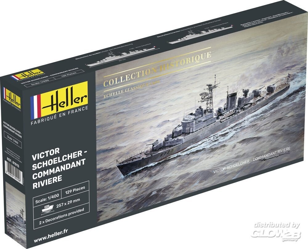 VICTOR SCHOELCHER - COMMANDANT RIVIERE in 1:400