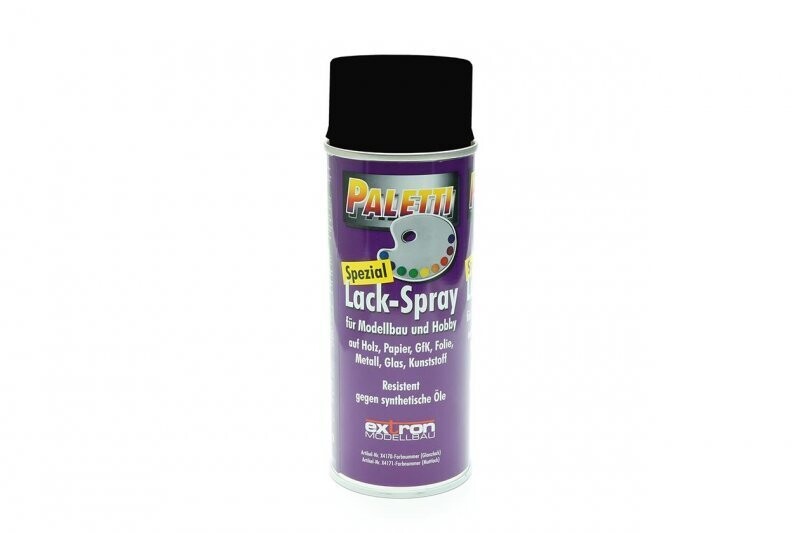 Paletti Sprühlack matt 400ml / schwarz