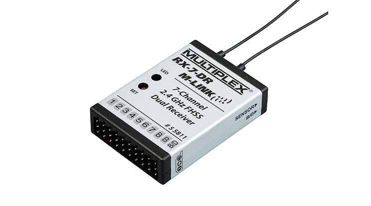Multiplex Empfänger RX-7-DR M-LINK 2,4 GHz