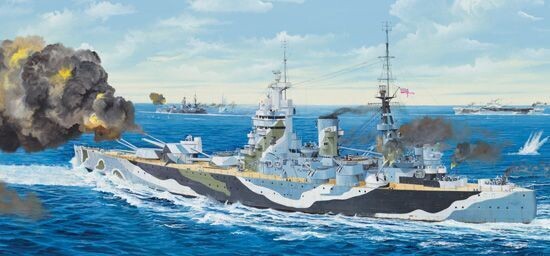 HMS Nelson 1944 in 1:200