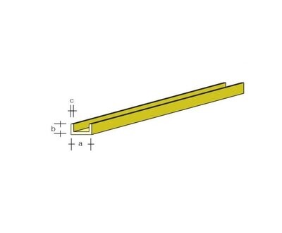 Messing-U-Profile