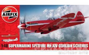 Supermarine Spitfire MkXIV Race Schemes in 1:48