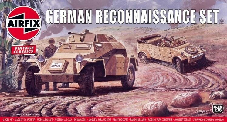 German Reconnaisance Set in 1:76