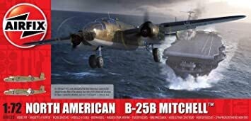 North American B25B Mitchell "Doolittle Raid" in 1:72
