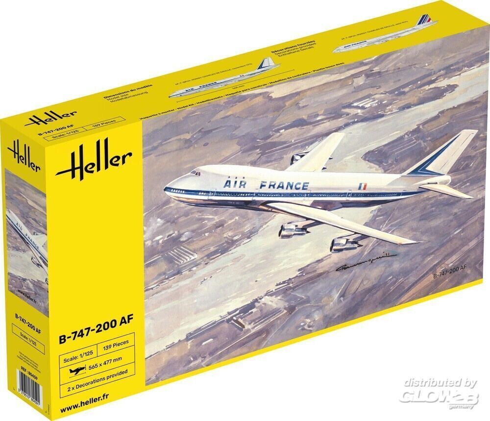 Boeing 747 "Air France" Maßstab 1:125