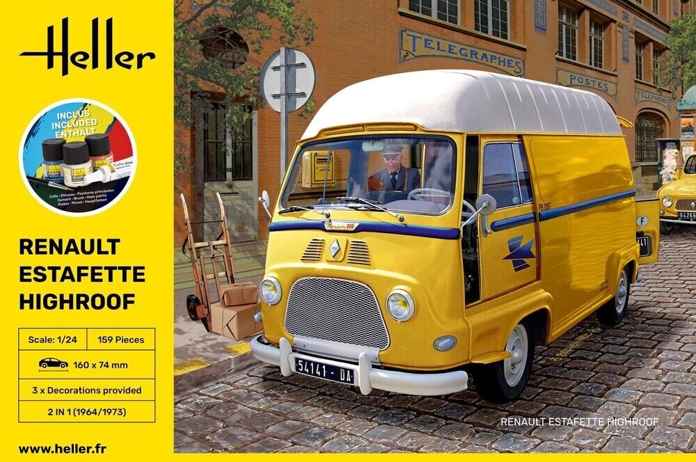 Estafette High Roof in 1:24 Heller 1000807400