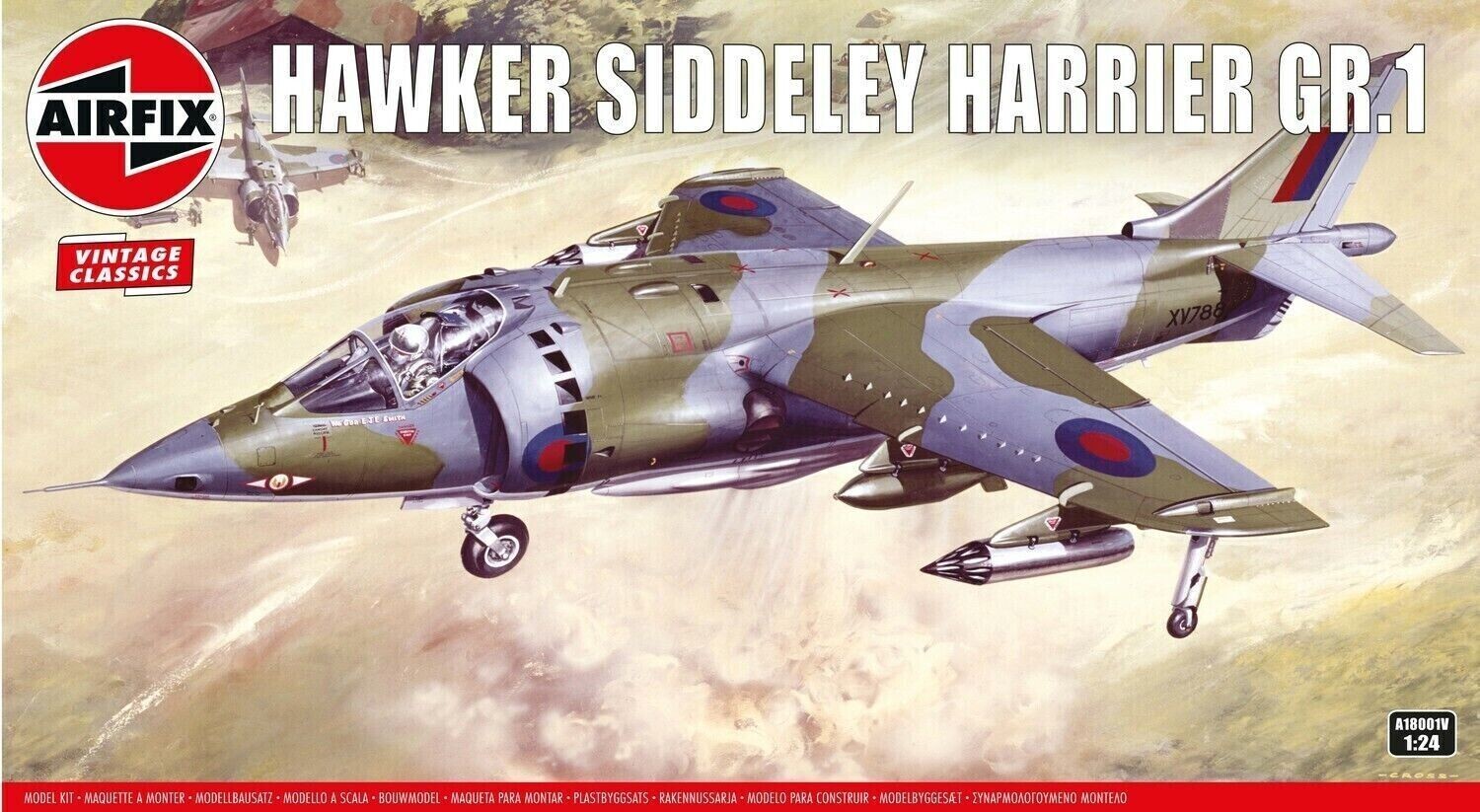 Hawker Siddeley Harrier GR.1 in 1:24