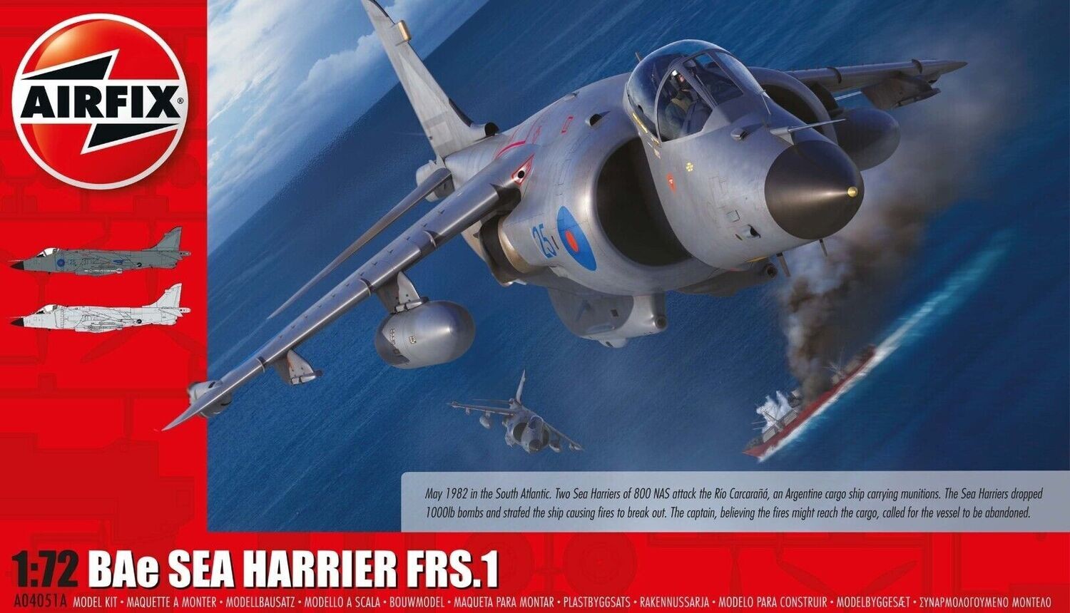 Bea Sea Harrier FRS1 in 1:72