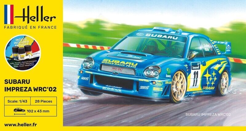 Impreza WRC 02 in 1:43