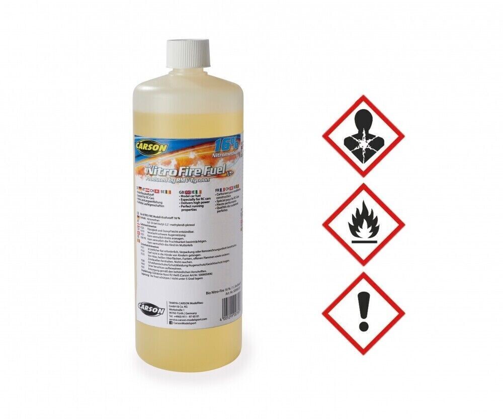Carson Biofuel 16% für On- und Offroad Motoren 1 Liter Made in Germany