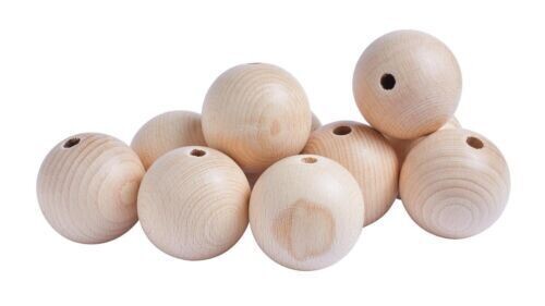 Holzkugel 10mm gebohrt