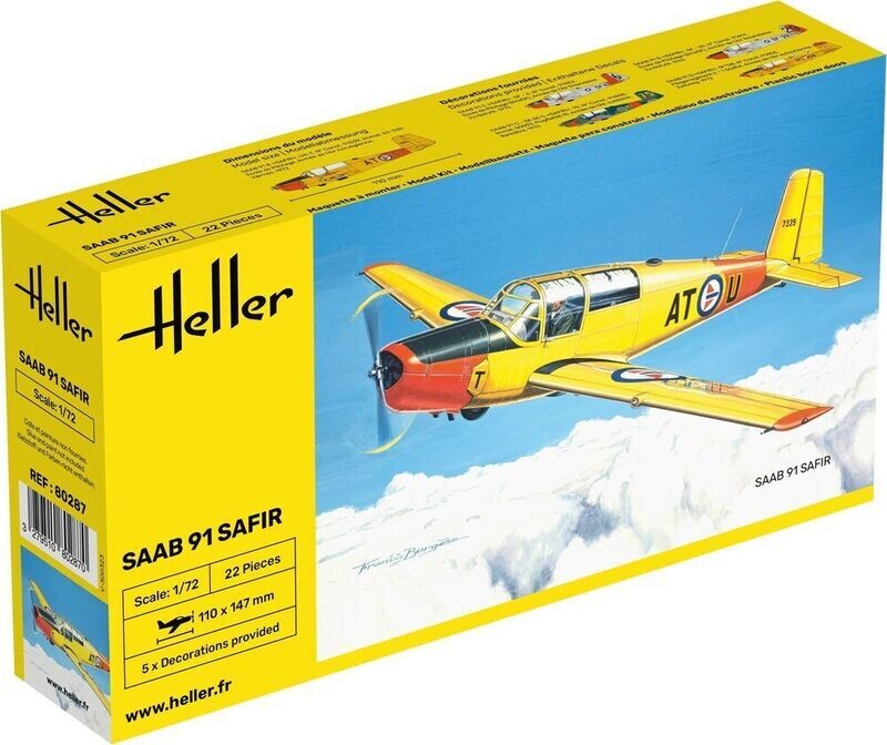 Saab Safir 91  in 1:72     80287