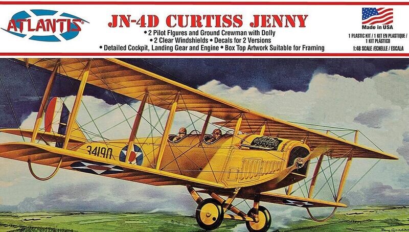 Curtiss Jenny JN-4 in 1:48
