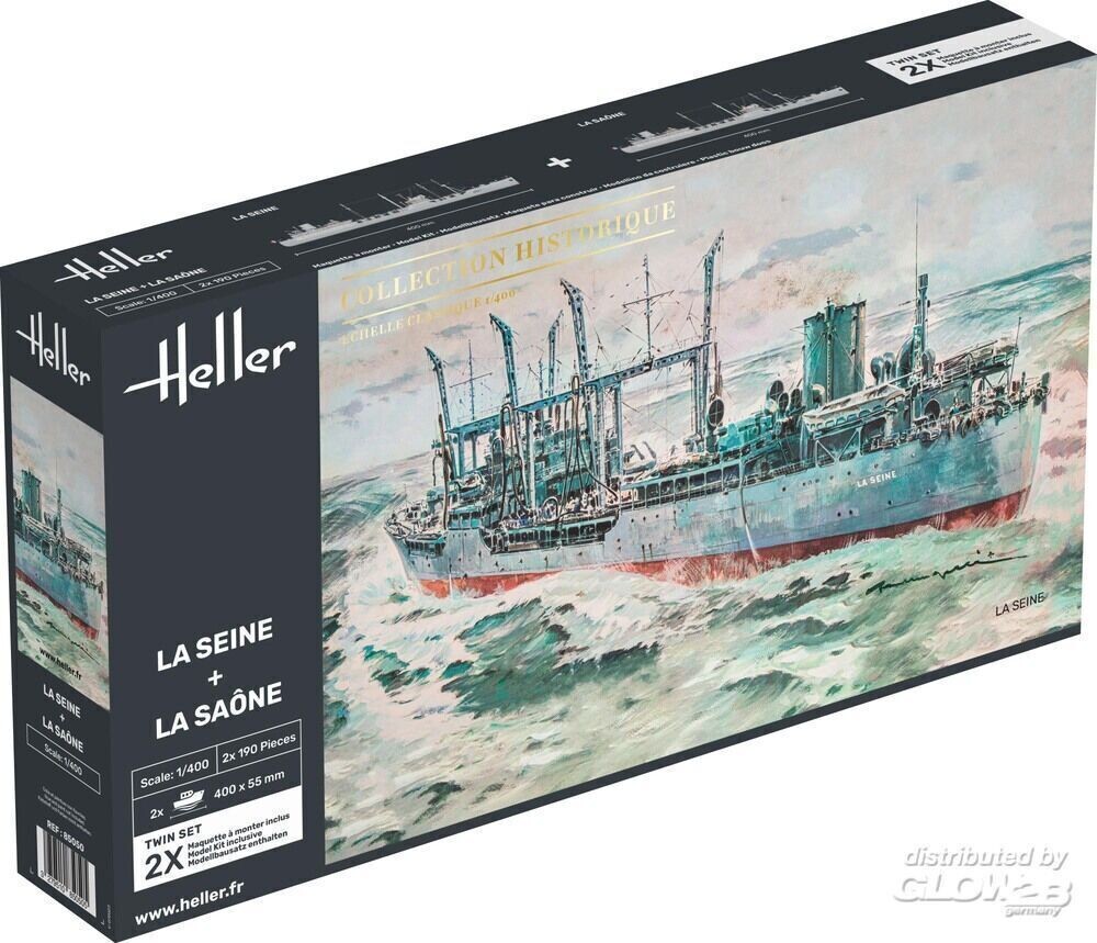 Volontaire La Seine + La Saone Twinset in 1:400 1000850500