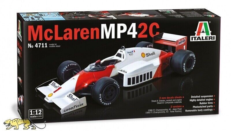 1:12 Mc Laren Mp4/2C Prost/Rosberg