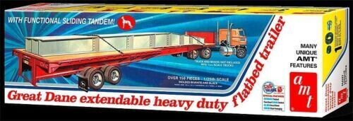 Flachbett-Trailer 591111 Maßstab 1:25