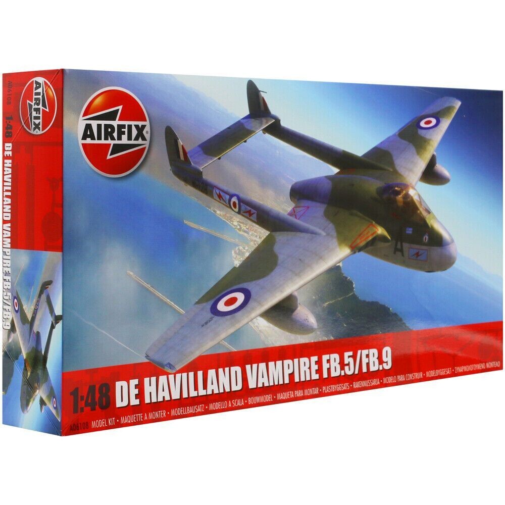 Avro De Havilland Vampire FB.5/FB.9 in 1:72 A06108