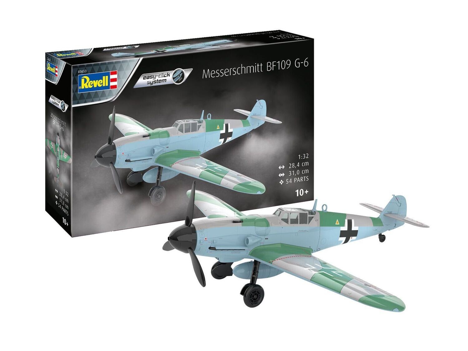 Messerschmitt BF109 G-6 / 1:32   03653