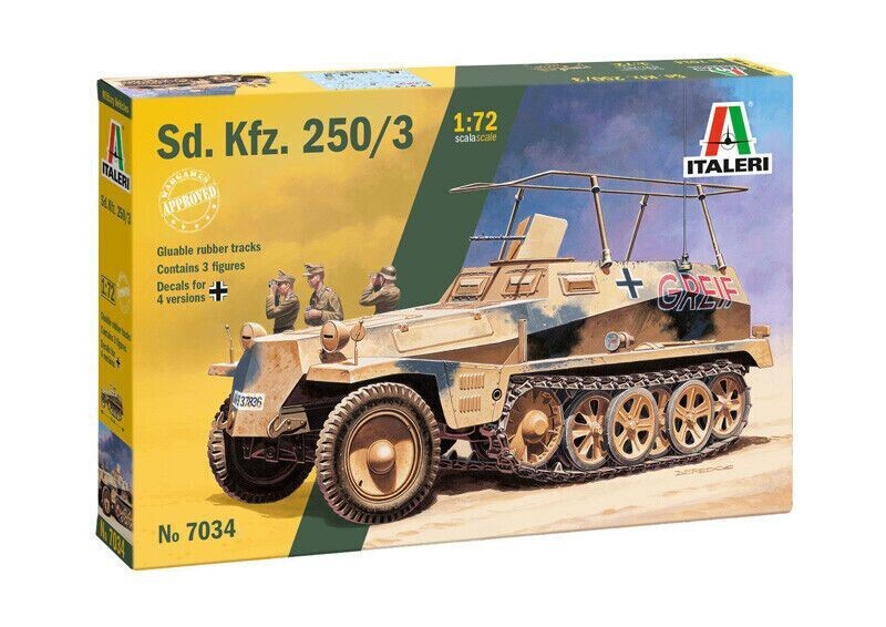 1:72 Deutsches Sd. Kfz. 250/3 Halbkette
