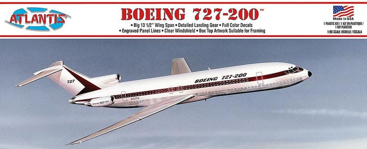 Boeing 727-200 Prototype Markings in 1:96