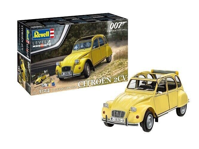 Citroen 2 CV Ente Geschenkset "James Bond" / 1:24   05663
