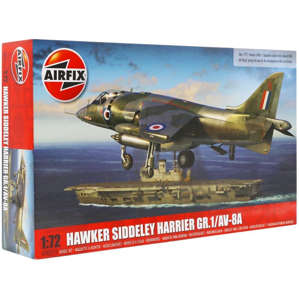 Hawker Siddeley Harrier GR.1/AV-8A in 1:72