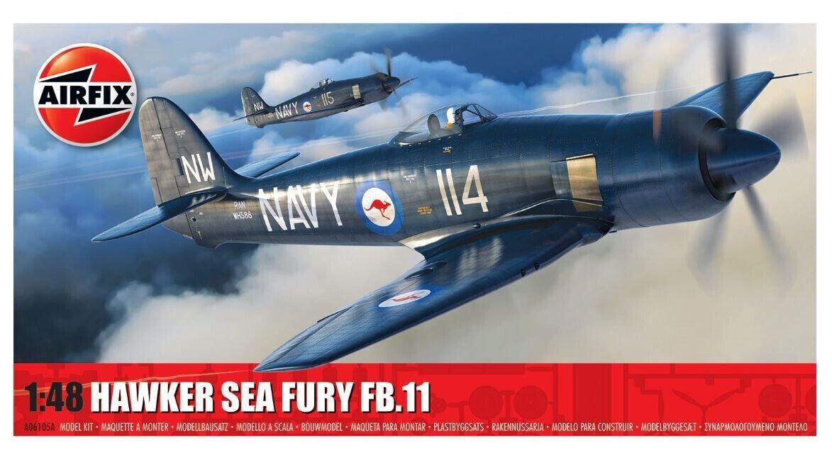 Hawker Sea Fury FB.II in 1:48