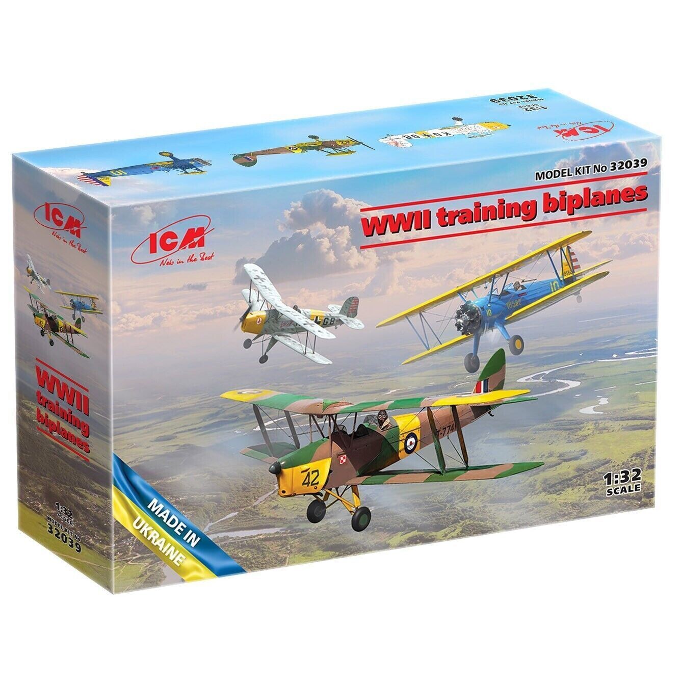 WWII Training Biplanes in 1:32
